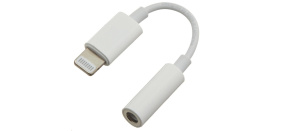 PREMIUMCORD Apple Lightning audio redukční kabel na 3.5 mm stereo jack/female, bílý PREMIUMCORD Apple Lightning audio redukční kabel na 3.5 mm stereo jack/female, bílý