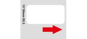 Niimbot štítky RP 15x30mm 195ks White pro D11 a D110