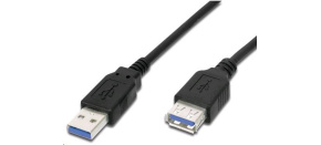 PremiumCord Prodlužovací kabel USB 3.0 Super-speed 5Gbps A-A, MF, 9pin, 1m