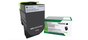 Lexmark toner pro CS/CX317,417,517 black z programu Lexmark Return na 3 000 stran Lexmark toner pro CS/CX317,417,517 black z programu Lexmark Return na 3 000 stran