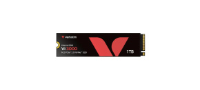 VERBATIM SSD Vi3000 Internal PCIe NVMe M.2 SSD 1TB , W 3000/ R 3300 MB/s VERBATIM SSD Vi3000 Internal PCIe NVMe M.2 SSD 1TB , W 3000/ R 3300 MB/s