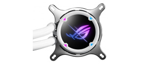 ASUS vodní chladič CPU AIO ROG STRIX LC II 360 ARGB WHITE, 3x120mm, LGA1851, AM5