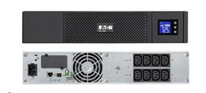 Eaton 5SC 1000i Rack 2U, UPS 1000VA / 700W, 8 zásuvek IEC, LCD
