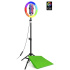 CONNECT IT Streaming Box Selfie10Ring kruhové 10" RGB LED světlo