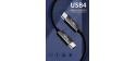PREMIUMCORD Kabel USB4™ 40Gbps 8K@60Hz Thunderbolt 3, 0,5m
