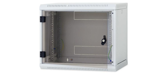 TRITON 19" jednodílný rozvaděč 9U/600mm, odnímatelné boční kryty, černý