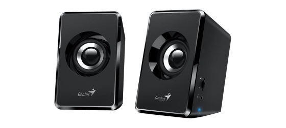 GENIUS reproduktory SP-U125/ 2.0/ 3W/ černá