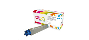 OWA Armor toner pro OKI C3300, C3400, C3450, C3600, 2500 Stran, 43459331, modrá/cyan