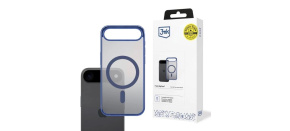 3mk ochranný kryt Frosty MagCase Blue pro Apple iPhone Air 3mk ochranný kryt Frosty MagCase Blue pro Apple iPhone Air