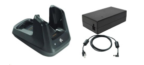 Zebra nabíječka MC33, Nabíjecí kolíbka + dobíjení náhradní baterie, zdroj, DC kabel