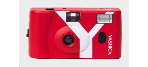 YASHICA MF-1 Snapshot Art Camera (Red) - analogový fotoaparát