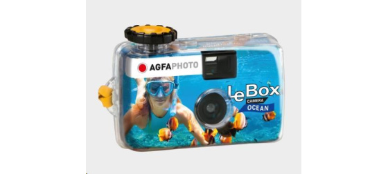 Agfaphoto LeBox Ocean 400/27 - jednorázový analogový fotoaparát
