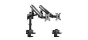 Dvouramenný stolní držák na 2 monitory Fiber Mounts M8C12