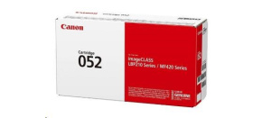 Canon LASER TONER CRG 052 černý (3100 str.) Canon LASER TONER CRG 052 černý (3100 str.)