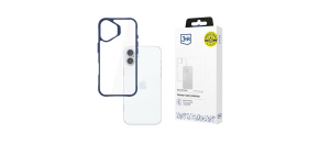 3mk ochranný kryt Satin Armor Case+ Blue pro Apple iPhone 16 Plus