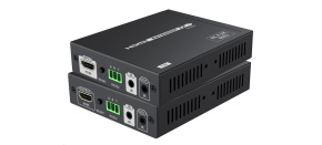 PremiumCord HDMI HDbaseT2.0 extender Ultra HD 4kx2k@60Hz na 70m přes Cat5e/Cat6