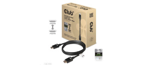 Club3D Adaptér HDMI 2.1 Ultra Rychlý HDMI™ Certifikovaný 4K120Hz, 8K60Hz, 48Gbps (M/M 1.5 m/4.92 ft), 28 AWG Club3D Adaptér HDMI 2.1 Ultra Rychlý HDMI™ Certifikovaný 4K120Hz, 8K60Hz, 48Gbps (M/M 1.5 m/4.92 ft), 28 AWG