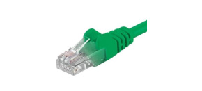 PremiumCord Patch kabel UTP RJ45-RJ45 CAT6 5m zelená