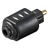 PREMIUMCORD Adaptér Optical Jack 3.5 mm female - Toslink male