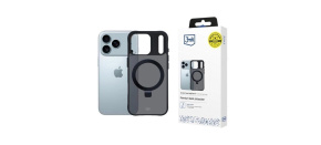 3mk ochranný kryt Smoke Case Mag&Stand pro Apple iPhone 17 Pro Max