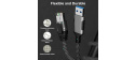 PremiumCord Ethernetový kabel USB3.2 na LAN RJ45 10/100/1000, 2m