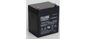 Baterie - Fiamm FG20451 (12V/4,5Ah - Faston 187), životnost 5let