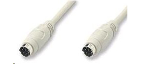 PREMIUMCORD Kabel PS/2(M) - PS/2(M) 5m (k přepínačům) PREMIUMCORD Kabel PS/2(M) - PS/2(M) 5m (k přepínačům)