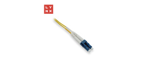 LYNX duplexní patch kabel SM, OS2, LC/LC, 9/125µm, 3m
