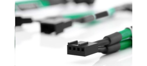 NOCTUA Rozdrojka NA-SYC1, 3x, 4-pin ventilátor, zelená