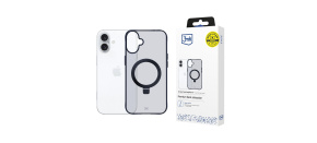 3mk ochranný kryt Smoke Case Mag&Stand pro Apple iPhone 16