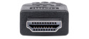 MANHATTAN kabel High Speed HDMI 4K, 3D, Male to Male, stíněný, černý, 1,8m