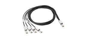 HPE StoreEver Mini-SAS High Density to 4-lane Mini-SAS External Fanout 2m Cable