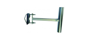 Držák antény na stožár nebo zeď, polohovatelný, galvanický zinek, délka 25cm