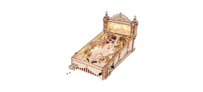 RoboTime 3D Dřevěné puzzle Hrací automat - Pinball Machine