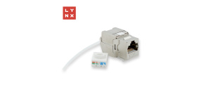 LYNX keystone STP Cat6, samozařezávací, stříbrný