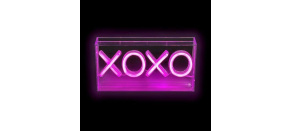 2Kids Toys LED NEON LIGHT lampička XOXO