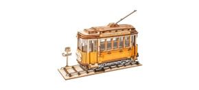 RoboTime dřevěné 3D puzzle Historická tramvaj RoboTime dřevěné 3D puzzle Historická tramvaj
