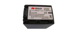 Braun akumulátor SONY NP-FH90, FH100, 3000mAh