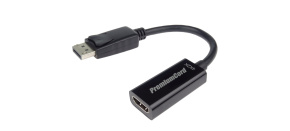 PremiumCord adaptér DisplayPort - HDMI Male/Female, support 3D, 4K*2K@60Hz