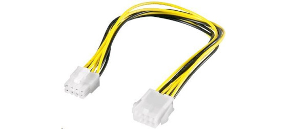 PREMIUMCORD Kabel napájecí interní 8pin, prodloužení 28cm