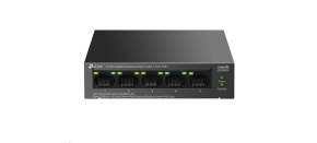TP-Link LiteWave switch LS105GP (5xGbE, 4xPoE+, 65W, fanless)