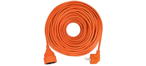 Solight prodlužovací přívod - spojka, 1 zásuvka, 25m, 3 x 1,5mm2, oranžová