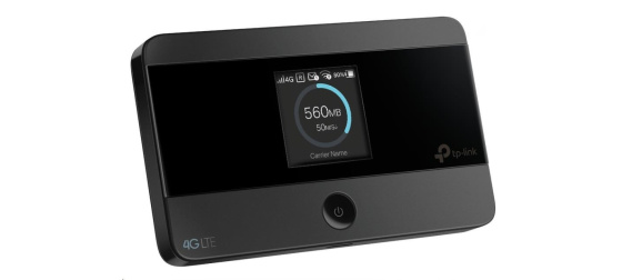 TP-Link M7350 přenosný WiFi4 router (4G LTE, 2,4GHz, 1xmicroUSB, 1xSIM, 1xmicroSD)