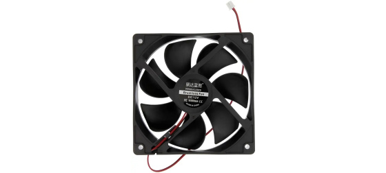 EUROCASE ventilátor 120mm (2-drát,molex)