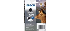 EPSON ink čer Singlepack "Jelen" Black T1301 DURABrite Ultra Ink (25,4 ml)