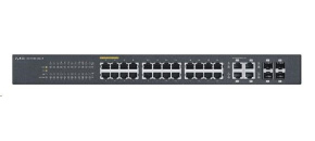 Zyxel GS1920-24HPv2 28-port Gigabit WebManaged PoE Switch, 24x gigabit RJ45, 4x gigabit RJ45/SFP, 802.3at, 375W pro PoE Zyxel GS1920-24HPv2 28-port Gigabit WebManaged PoE Switch, 24x gigabit RJ45, 4x gigabit RJ45/SFP, 802.3at, 375W pro PoE