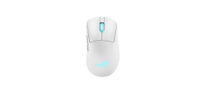 ASUS myš ROG Keris II Origin, bezdrátová herní myš, bílá