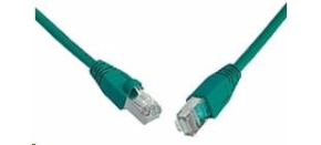 Solarix Patch kabel CAT6 SFTP PVC 0,5m zelený snag-proof C6-315GR-0,5MB