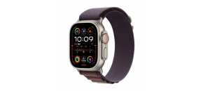 APPLE Watch Ultra 2 GPS + Cellular, 49mm Titanium Case with Indigo Alpine Loop - Small