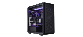 Cooler Master case MasterFrame 600 Black, Průhledná bočnice, ATX, 3x 140mm Fan, 1x 120mm Fan, Černá